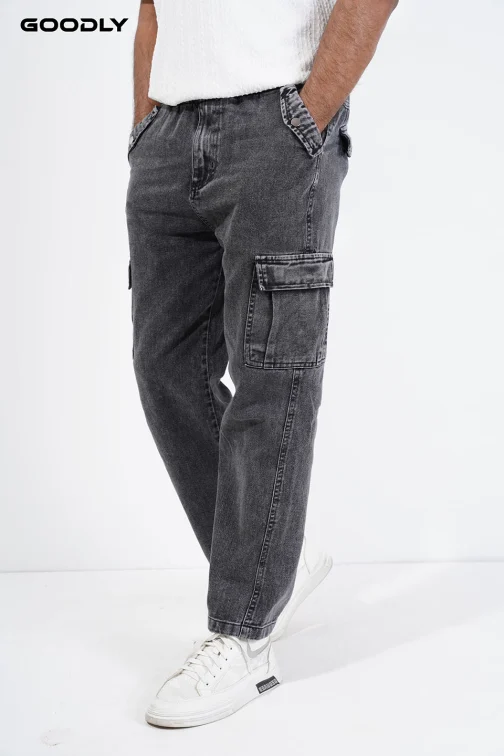 Effortless Cargo Baggy Jeans GOODLY Edition - Image 4