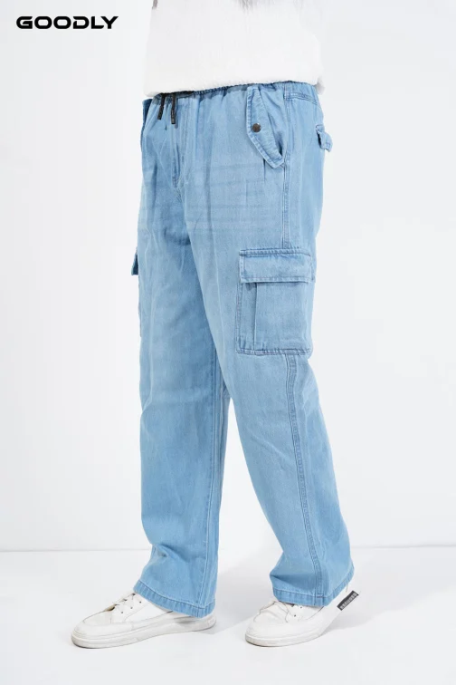 Effortless Cargo Baggy Jeans GOODLY Edition - Image 3