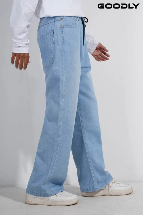 Bootcut Baggy Jeans Relaxed Streetwear Fit