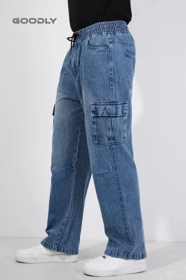 Casual Denim Cargo Baggy for Men