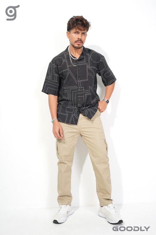 Twill Jogger Relaxed Fit Cargo Pants
