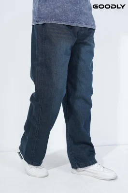 Classic Wide-Leg Relaxed Fit Jeans