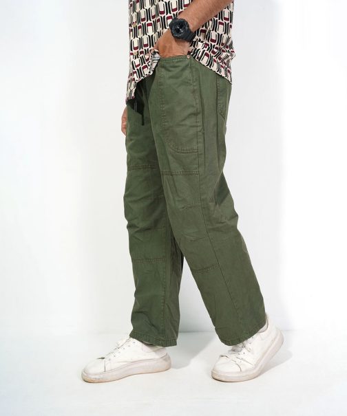 Vintage Utility Fit Cargo Pants - Image 3