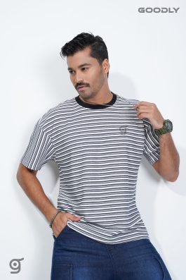 Men’s Striped Crew Neck T-Shirts