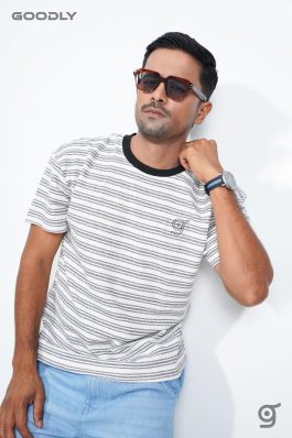 Men’s Striped Crew Neck T-Shirts