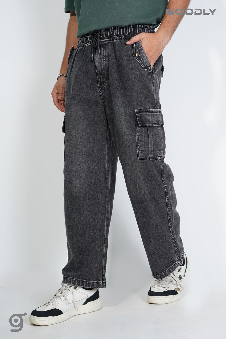 Effortless Cargo Baggy Jeans GOODLY Edition - Image 4
