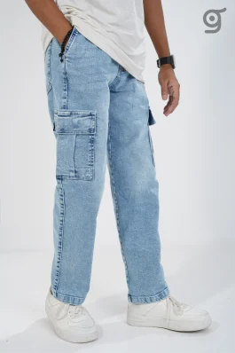 Modern Fit Stitch Cargo Jeans
