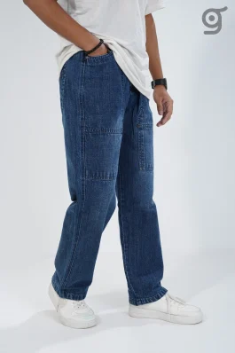 Casual Fit Cargo Denim – Urban Style
