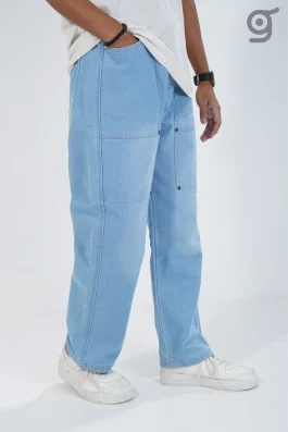 Casual Fit Cargo Denim – Urban Style