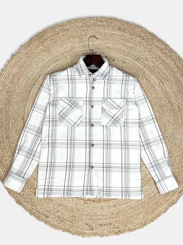 Classic Check Winter Shacket for Everyday Wear
