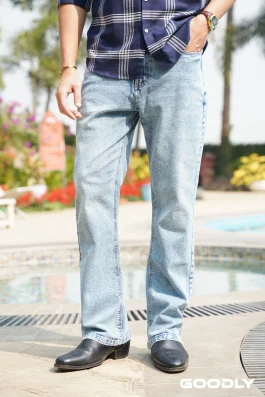 Bootcut Denim Pant Goodly Signature