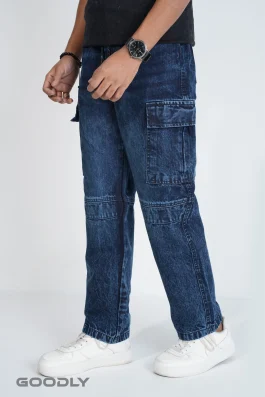 Signature Utility Six Pocket Cargo Denim