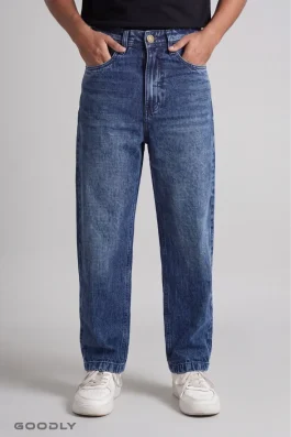 Loose Fit Streetwear Denim Baggy