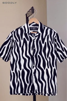 Signature Cuban Collar Boxy Shirt