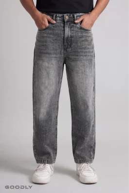 Loose Fit Streetwear Denim Baggy