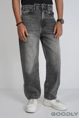 Loose Fit Streetwear Denim Baggy