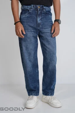 Loose Fit Streetwear Denim Baggy