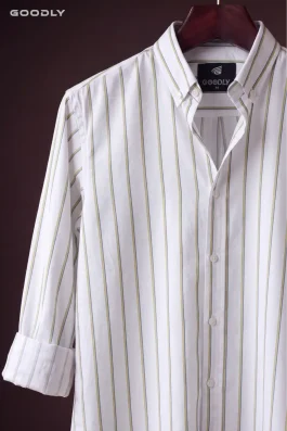 Classic Stripe Casual Shirt for Men