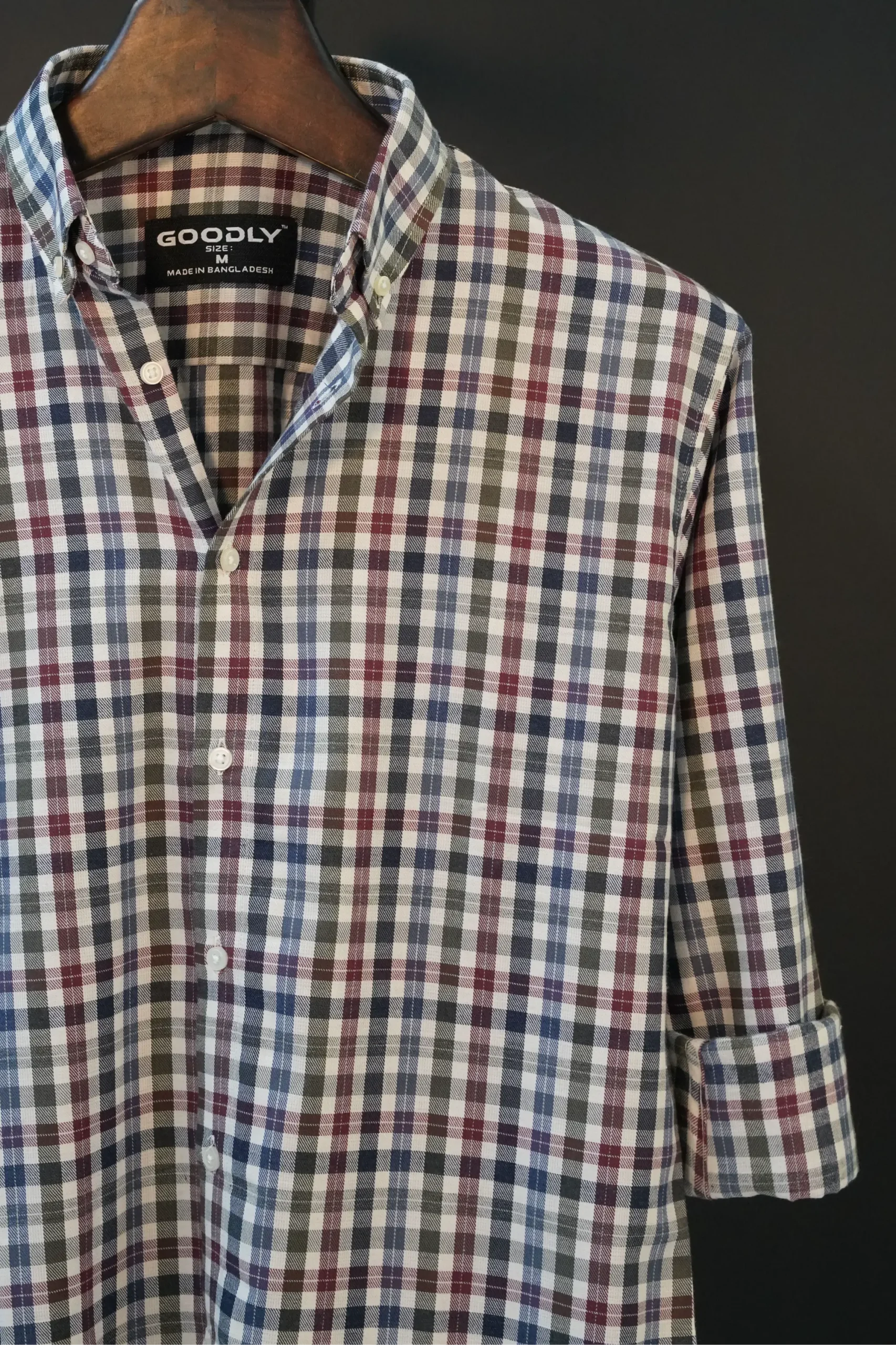 Regular Fit Cotton Full Sleeve Casual Shirt - Image 2