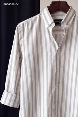 Classic Stripe Casual Shirt for Men