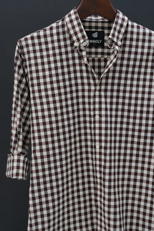 Regular Fit Cotton Full Sleeve Casual Shirt - Image 2