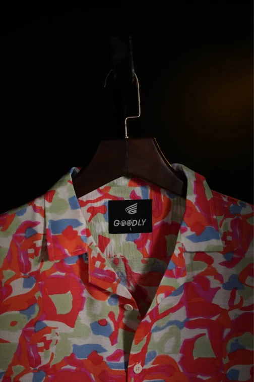 Oversized Half Sleeve Casual Shirt - Image 3