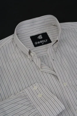 Classic Stripe Casual Shirt for Men