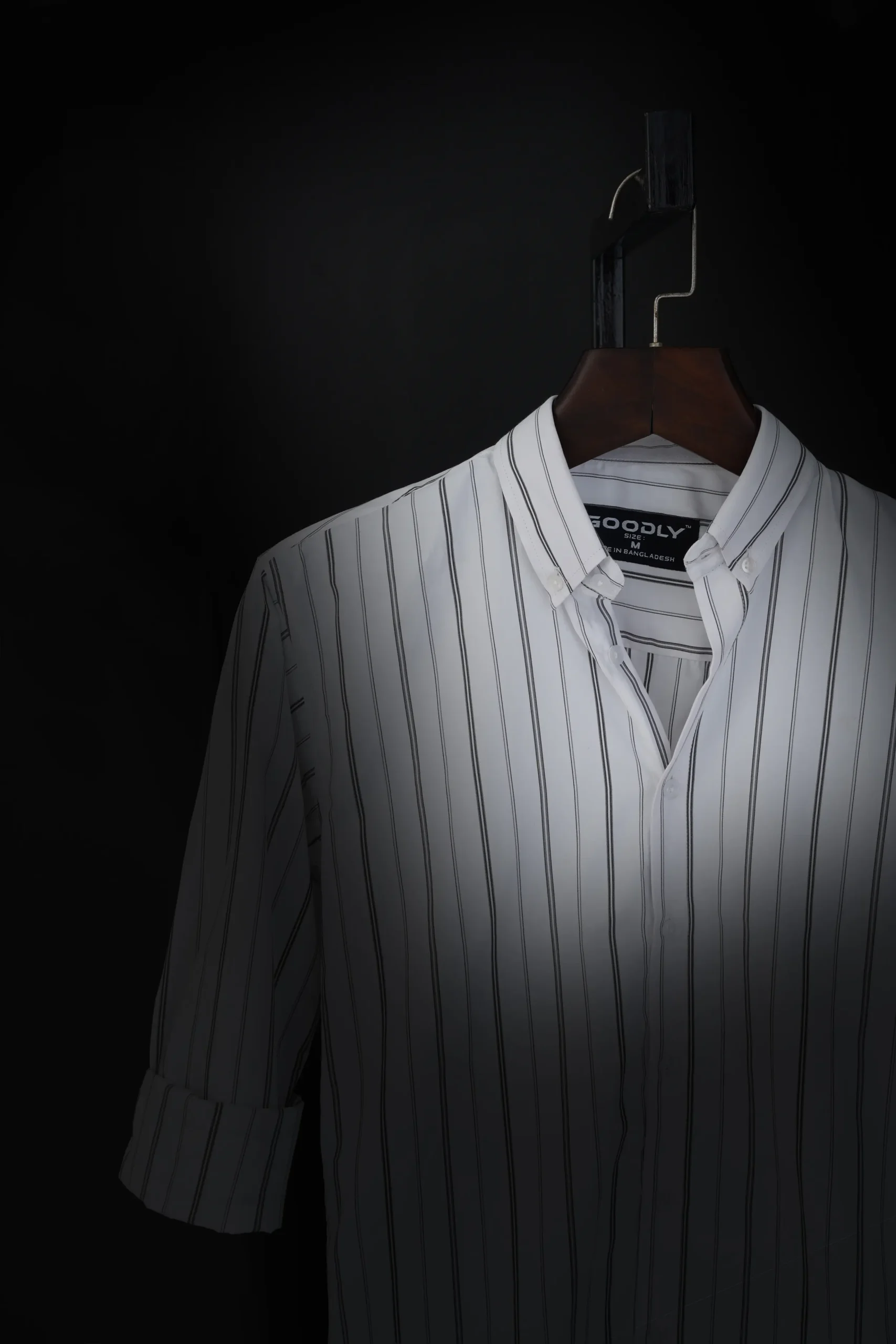 Classic Stripe Casual Shirt for Men - Image 2