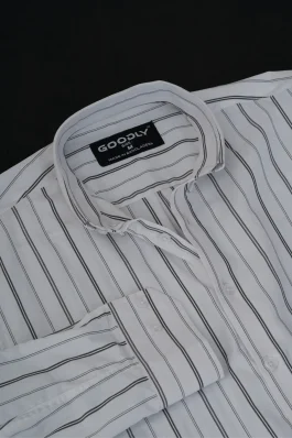 Classic Stripe Casual Shirt for Men