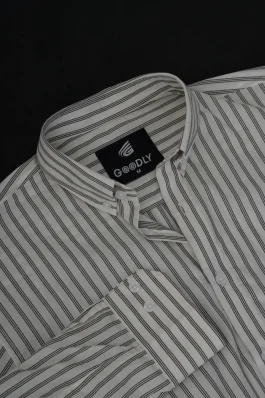 Classic Stripe Casual Shirt for Men