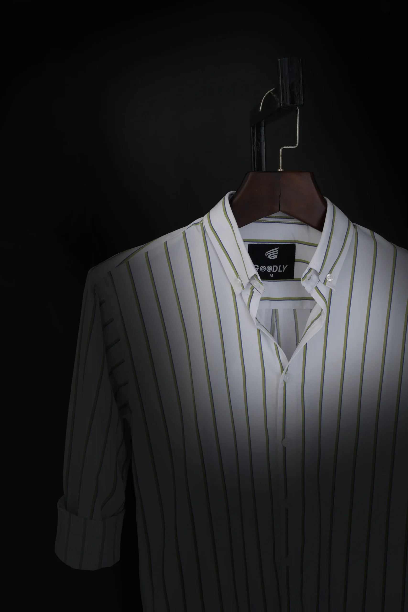Classic Stripe Casual Shirt for Men - Image 2