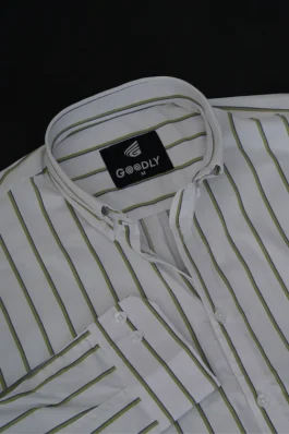 Classic Stripe Casual Shirt for Men