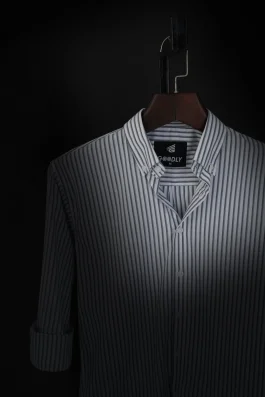 Classic Stripe Casual Shirt for Men