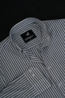 Classic Stripe Casual Shirt for Men