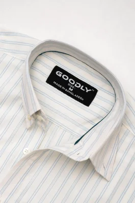 Classic Stripe Casual Shirt for Men