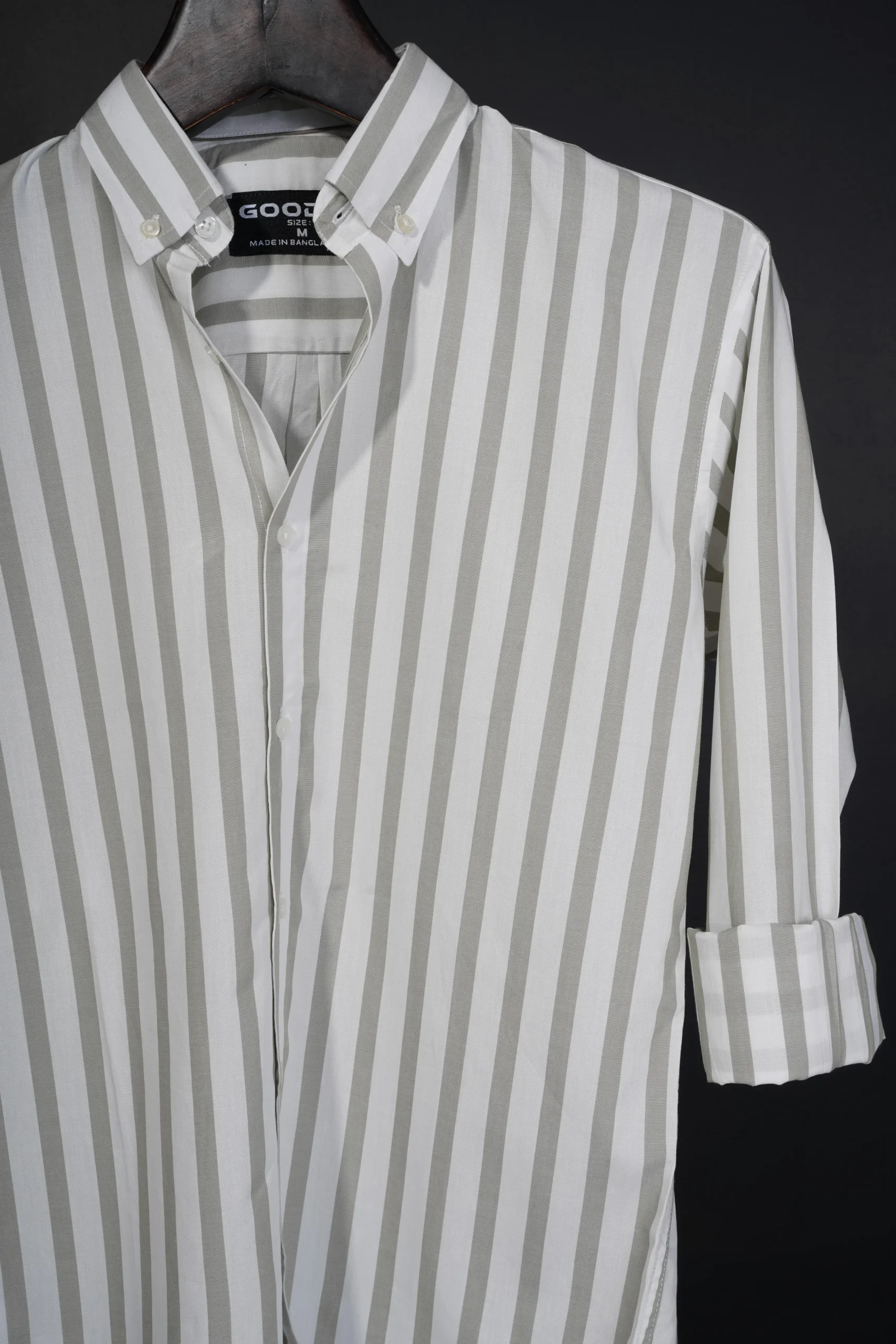 Classic Stripe Casual Shirt for Men - Image 4