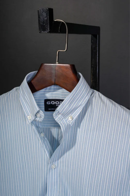Classic Stripe Casual Shirt for Men - Image 5