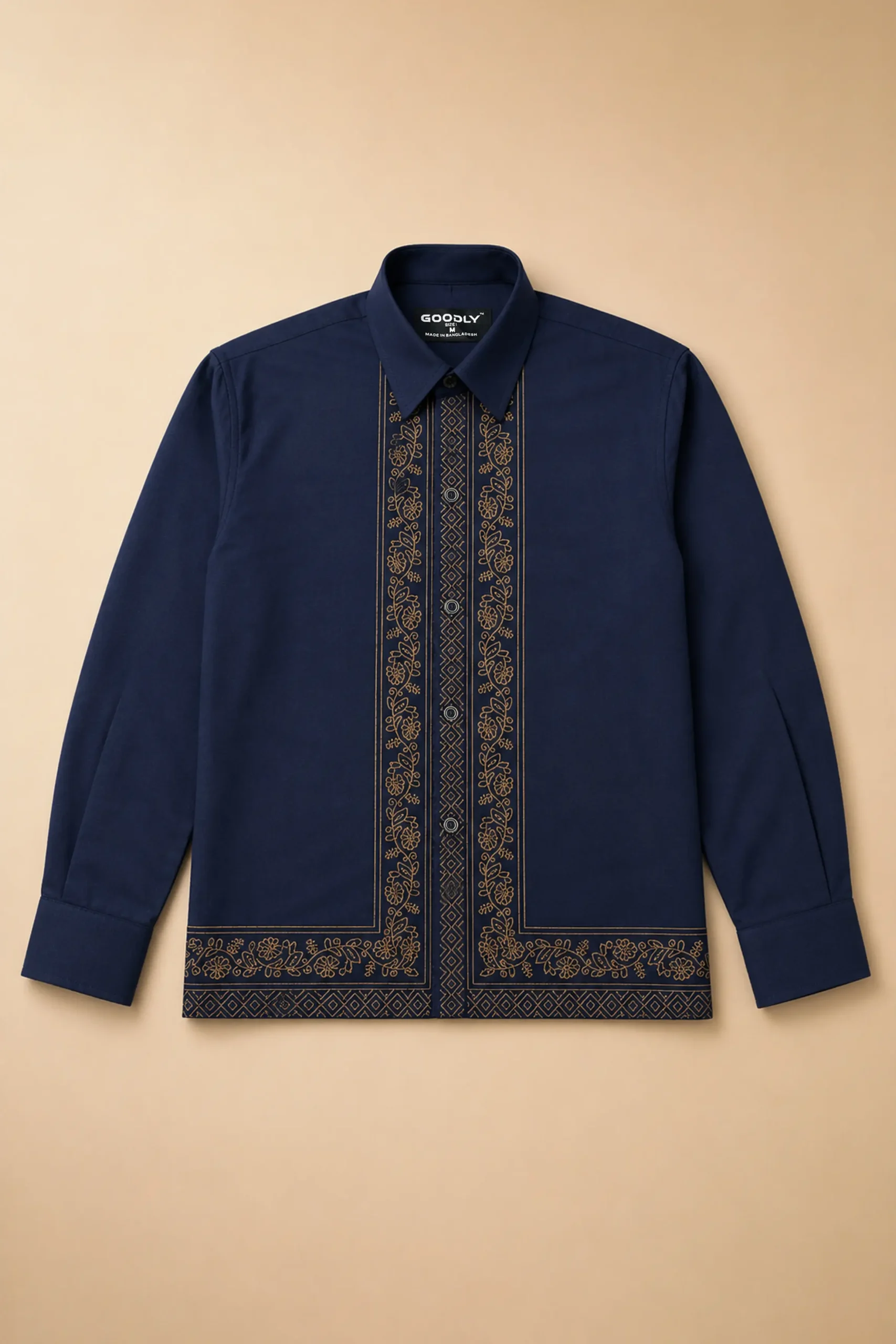 Bloom Embroidered Boxy Fit Shirt