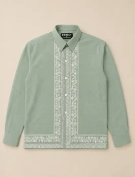 Bloom Embroidered Boxy Fit Shirt