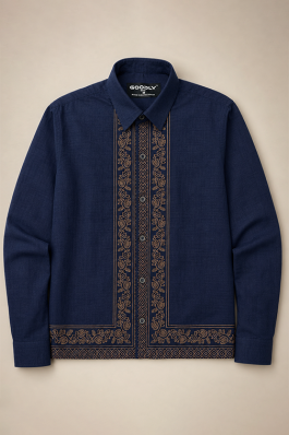 Bloom Embroidered Boxy Fit Shirt
