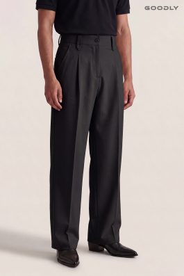 Relaxed Fit Straight Cut Legacy Formal Pant