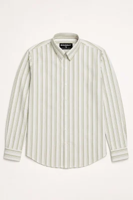 Classic Stripe Long Sleeve Shirt for Men