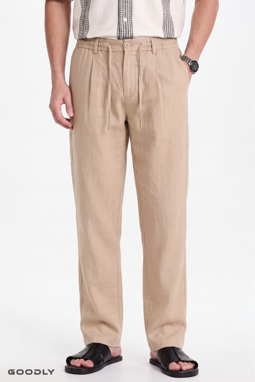 GOODLY Signature Men’s Remi Cotton Pants Straight Fit - Image 6